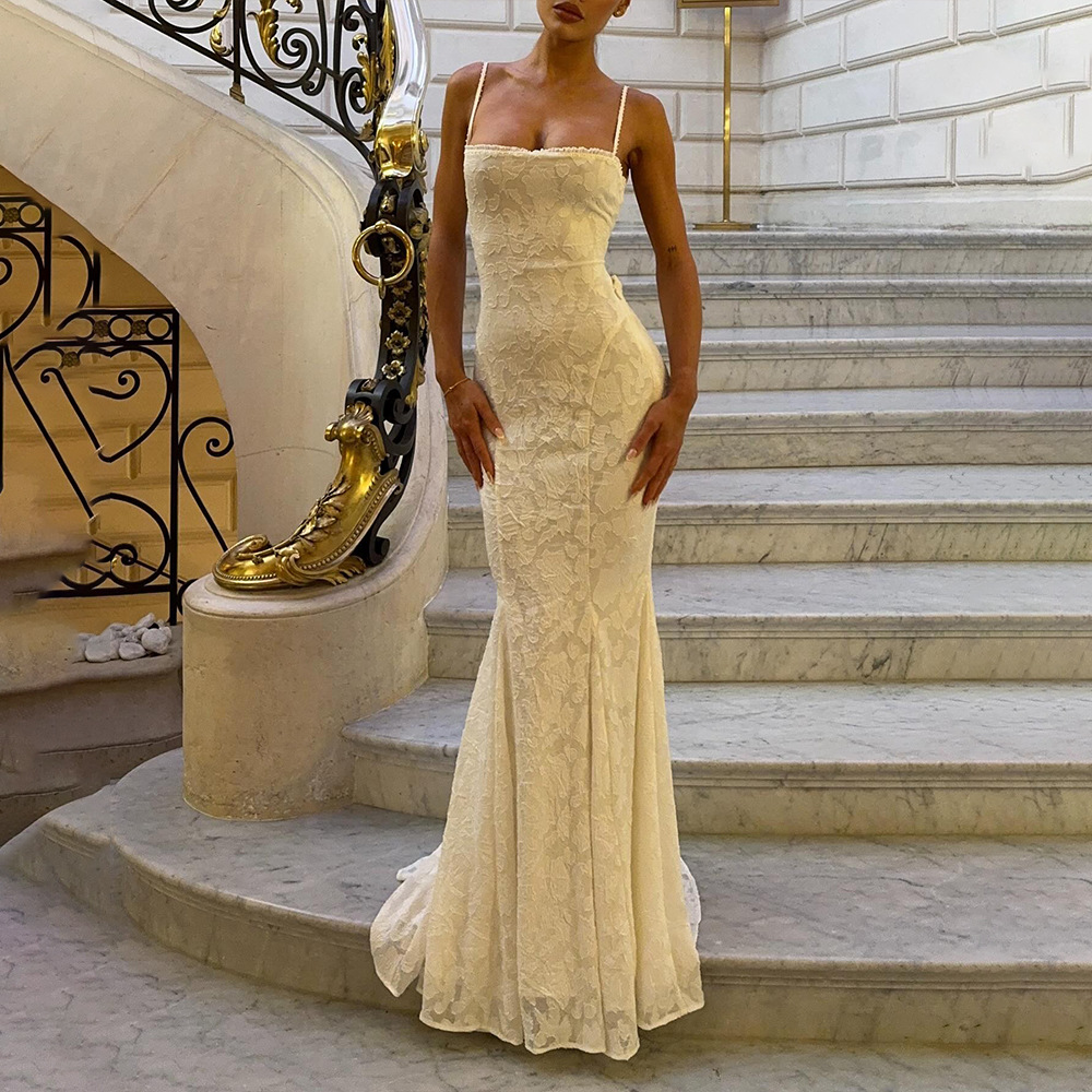 Freshdressy™ Backless Slim Maxi Dress