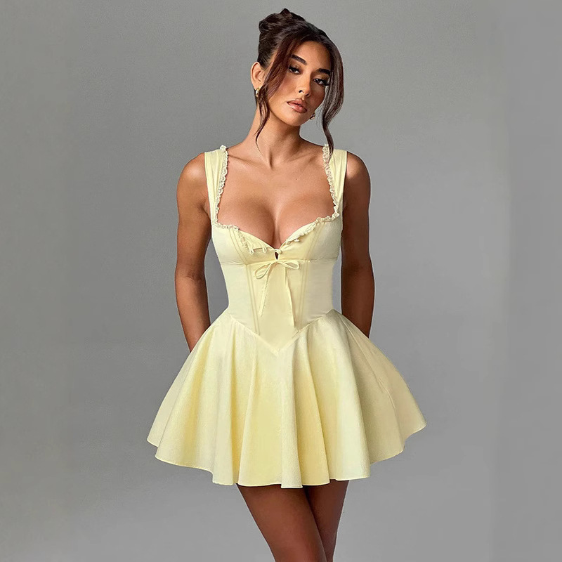 Freshdressy™ Ruffled Sweetheart Mini Dress | Sexy A-Line Summer Dress for Parties