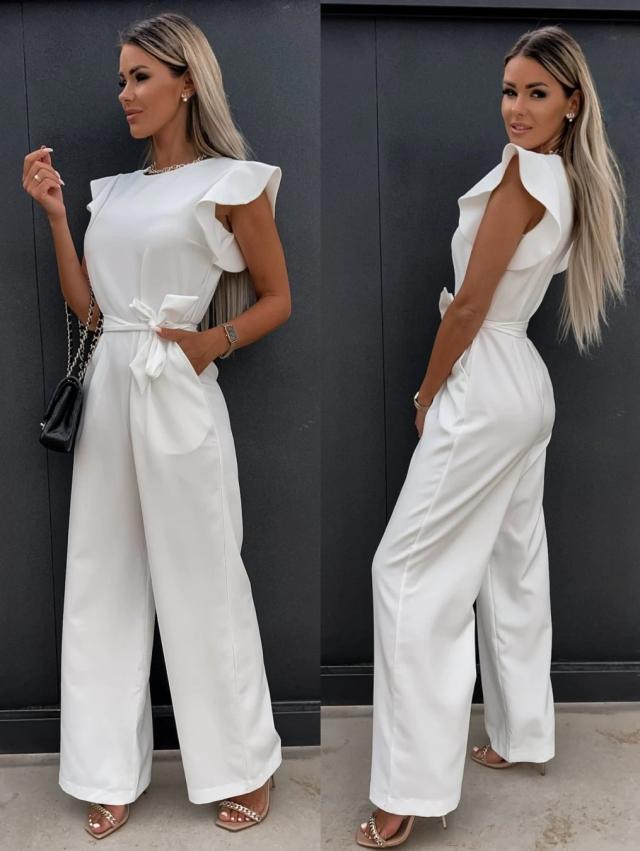 Freshdressy™ Waist Hugging Jumpsuit with Straight Pants