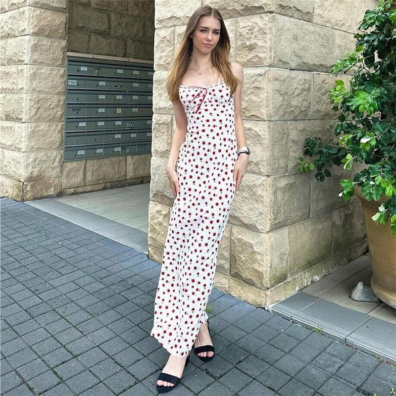 Freshdressy™ Floral Bow Maxi Dress
