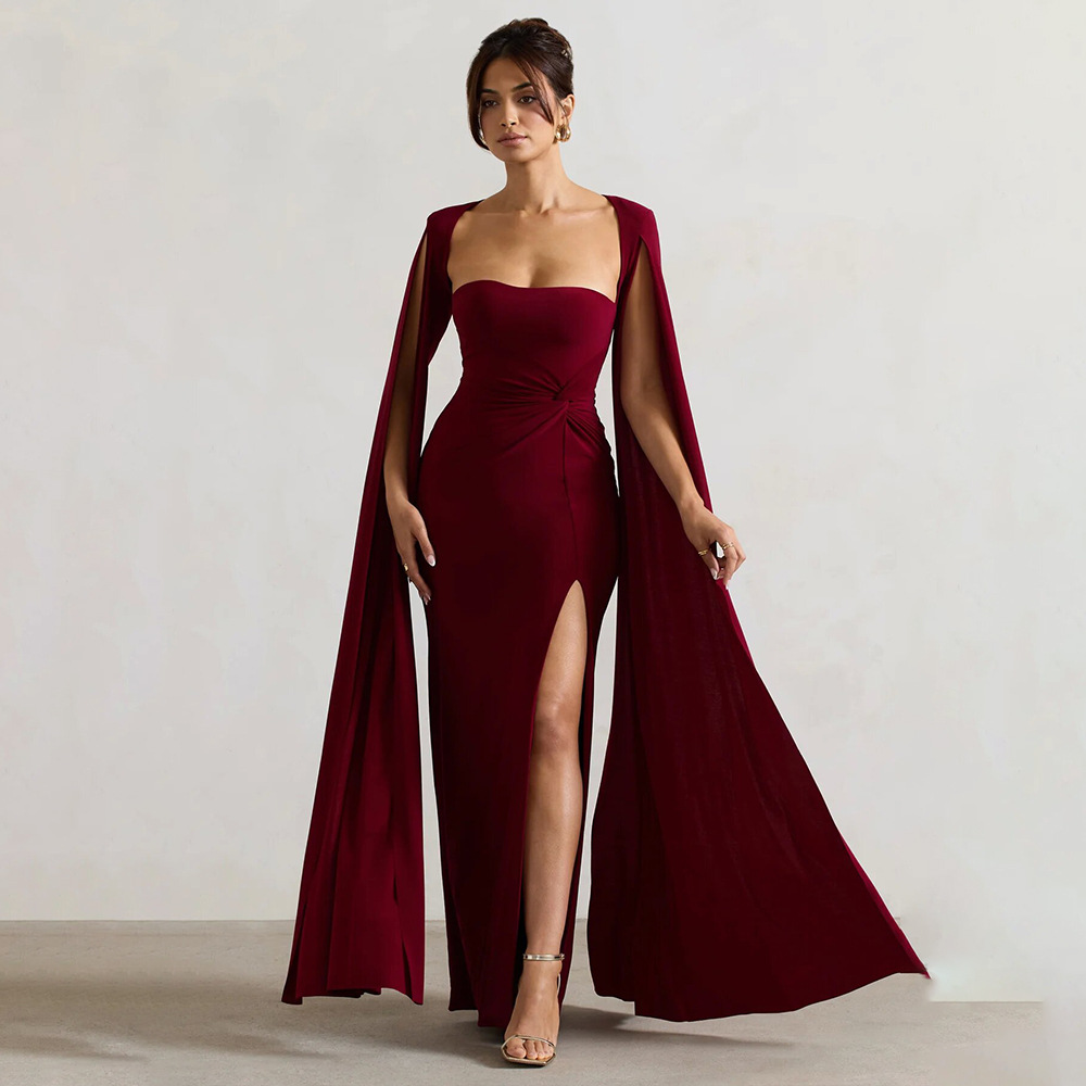 Freshdressy™ Square Collar Maxi Dress