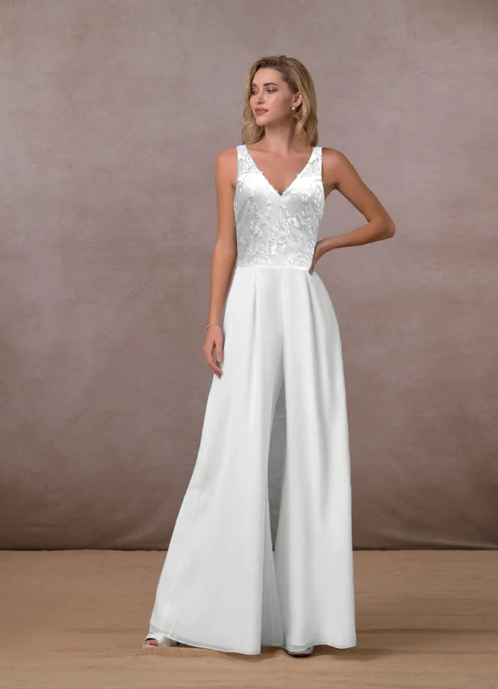 Freshdressy™ Sleeveless Wide Leg Jumpsuit for Casual Wear