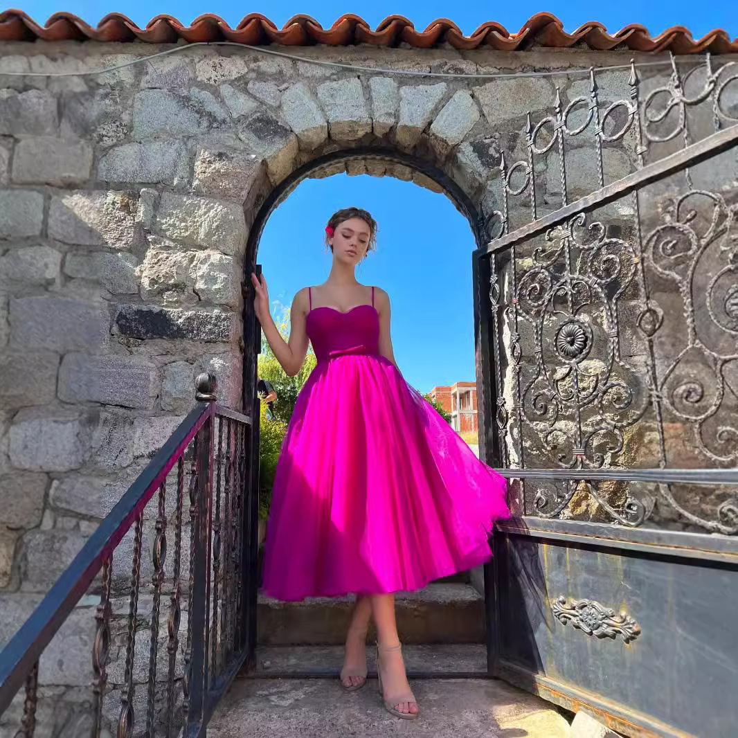 Freshdressy™ Sleeveless Mesh Midi Princess Dress