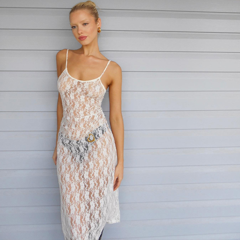 Freshdressy™ Mesh Backless Midi Dress