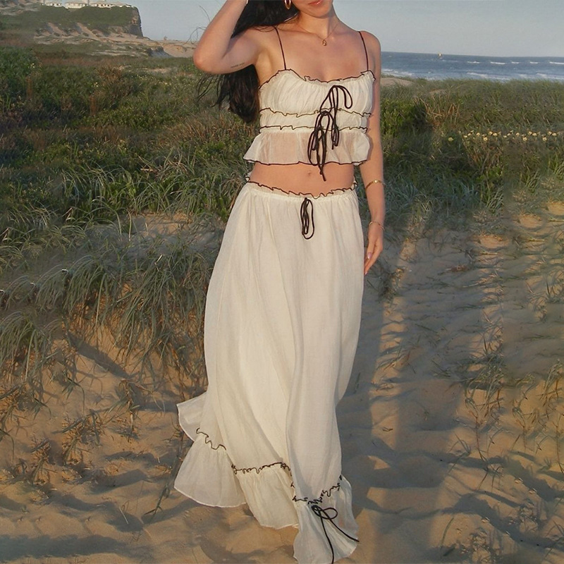 Freshdressy™ Tops Slim Maxi Dress Sets