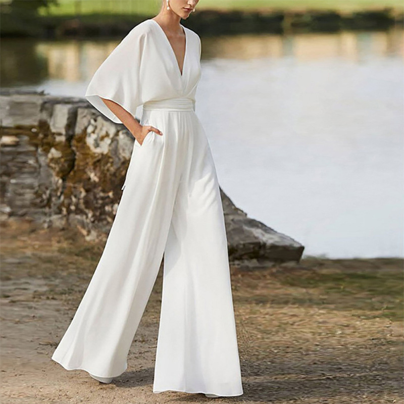 Freshdressy™ Wide Leg Jumpsuit for Formal Wear
