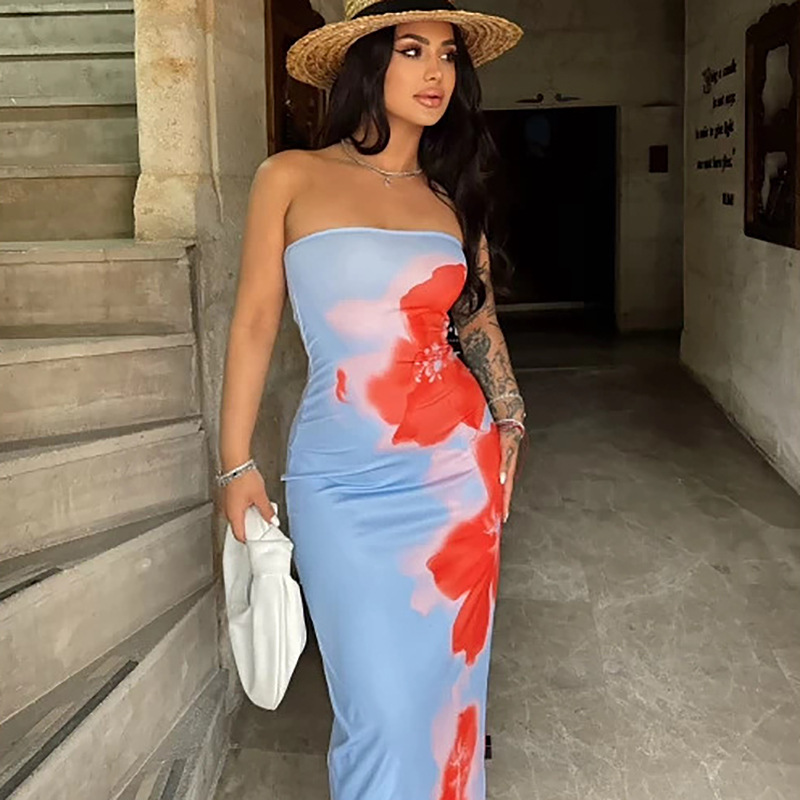 Freshdressy™ Floral Slim Irregular Dress
