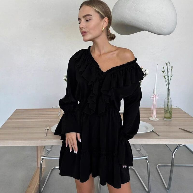 Freshdressy™ Basic Flounce Dress