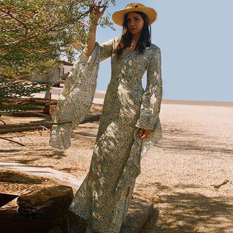 Freshdressy™ Bohemian Floral Maxi Dress